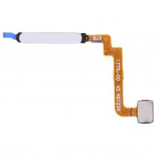 Sõrmejälgede andur Flex Cable jaoks Xiaomi Redmi Märkus 10 5G M2103K19G, M2103K19C (Silver)