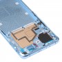 Оригинални предни корпусни LCD рамка панел за Xiaomi Mi 11 (син)