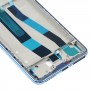 Original Front Housing LCD Frame Bezel Plate for Xiaomi Mi 11 Lite 4G M2101K9AG(Blue)