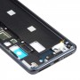 Originální přední kryt LCD rám rámečku deska pro Xiaomi Mi 10S (černá)