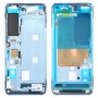 Original Front Housing LCD Frame Bezel Plate for Xiaomi Mi 10S(Blue)