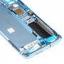 Оригинальный передний корпус ЖК-рамка BEZEL тарелка для Xiaomi Mi 10s (синий)
