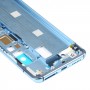 Оригинални предни корпусни LCD рамка панел за Xiaomi Mi 10s (син)