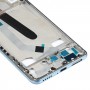 Original Front Housing LCD-ram Bezel Plate för Xiaomi Poco F3 M2012K11Ag (blå)