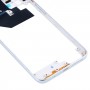 Средна рамка Пазел плоча за Xiaomi Redmi 10 (бял)