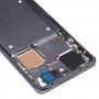 Ursprünglicher Frontgehäuse LCD-Rahmen-Blende-Platte für Xiaomi MI 11 PRO M2102K1AC (schwarz)
