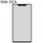 Frontskärm Yttre glaslins med OCA Optiskt klart lim för Xiaomi MI 8 SE