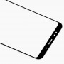 Външен стъклен обектив на предния екран с OCA оптично прозрачно лепило за Xiaomi Redmi бележка 5 (черен)