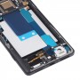 Kesk-raam Bezel Plate Xiaomi Redmi K40 mängude jaoks (must)