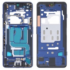 Eredeti Első Ház LCD keret visszahelyezése Plate Xiaomi Black Shark 4 / Black Shark 4 Pro SHARK PRS-H0, SHARK PRS-A0 (kék)