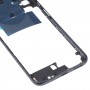 Placa de bisel del marco medio original para Xiaomi Redmi Note 10 5G M2103K19G, M2103K19C (Negro)