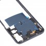 ორიგინალური შუა ჩარჩო Bezel Plate for Xiaomi Redmi შენიშვნა 10 5g M2103K19G, M2103K19C (შავი)