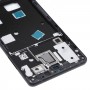 Placa de bisel del marco medio para Xiaomi MI Mix 2s (Negro)