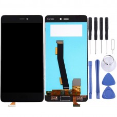 Für Xiaomi MI 5S LCD-Bildschirm und Digitizer-Vollmontage, keine Fingerabdruck-Identifikation (schwarz) 