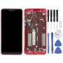 LCD Screen and Digitizer Full Assembly with Frame for Xiaomi Mi 8 Lite(Red)