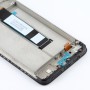 Original LCD-skärm och digitizer Fullständig montering med ram för Xiaomi RedMi Not 9 4G