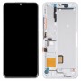 Material AMOLED Pantalla LCD y digitalizador Conjunto completo con marco para Xiaomi MI Note 10 Lite M2002F4LG M1910F4G (Plata)