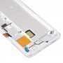 AMOLED Material LCD-skärm och digitizer Fullständig montering med ram för Xiaomi MI Note 10 Lite M2002F4LG M1910F4G (silver)