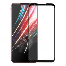 Front Screen Outer Glass Lens for ZTE Nubia Red Magic 5G NX659J (Black) 