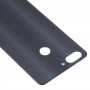 Glasbatterie-Back-Abdeckung für ZTE-Blade V9 (schwarz)