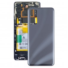 Glass Battery Back Cover for ZTE Axon 20 5G A2121(Black) 