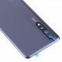 Стъклена батерия Задна корица за ZTE AXON 10S PRO 5G (син)