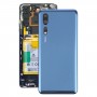 Glasbatterie-Back-Abdeckung für ZTE AXON 10 Pro (blau)