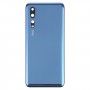 Glass Battery Back Cover for ZTE Axon 10 Pro(Blue)