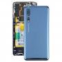 Glass Battery Back Cover for ZTE Axon 10 Pro 5G(Blue)