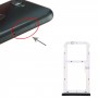 SIM Card Tray + SIM Card Tray / Micro SD Card Tray for ZTE Blade V9 Vita (Black)