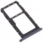 SIM Card Tray + Micro SD Card Tray for ZTE Blade A51 (Black)