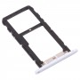 Bandeja de tarjeta SIM + bandeja de tarjeta micro SD para ZTE Blade V Smart V2050 (blanco)