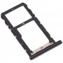 SIM Card Tray + SIM Card Tray / Micro SD Card Tray for ZTE Blade V10 Vita (Black)