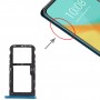 SIM Card Tray + SIM ბარათის უჯრა / მიკრო SD ბარათის უჯრა ZTE Blade V10 Vita (ლურჯი)
