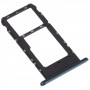 Vassoio della scheda SIM + vassoio della scheda micro SD per ZTE BLADE V2020 Smart (verde chiaro)