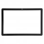 Външен стъклен обектив на предния екран за Amazon Fire HD 10 (2021) T76N2B T76N2P (черен)