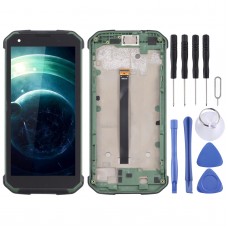 LCD Screen and Digitizer Full Assembly for Blackview BV9500 Pro(Green) 