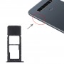 SIM Card Tray + Micro SD Card Tray for LG K61 LMQ630EAW, LM-Q630 (Black)