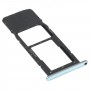 SIM-Karten-Tablett + Micro SD Card-Tablett für LG K61 LMQ630AW, LM-Q630 (blau)