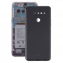 LG K50S LMX540HM LM-X540 LM-X540BMW LMX540BMW（黑色）的后电池盖板