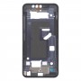 Etukotelo LCD-kehyskehys LG G8S: lle ThinQ LMG810 LM-G810 LMG810EAW (musta)