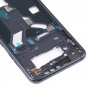 Přední skříň LCD rám rámečku deska pro LG G8S Thinq LMG810 LM-G810 LMG810EAW (černá)