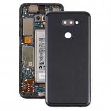 Back Battery Cover for LG K40S LMX430HM LM-X540 LM-X430 (შავი)
