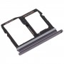 Tray Nano Sim Card + Nano Sim Card Tray / Micro SD-лоток для LG Wing 5G LMF100N, LM-F100N, LM-F100V, LM-F100 (чорний)