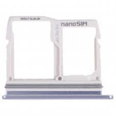 Nano SIM-карточный лоток + нано SIM-карточный лоток / микро SD-карточный лоток для LG WING 5G LMF100N, LM-F100N, LM-F100V, LM-F100 (синий)