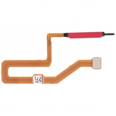 Датчик отпечатков пальцев Flex Cable для LG Q52 LM-Q520N (красный)