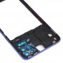 Plaque de lunette de cadre moyen pour LG Q52 / K62 (bleu)