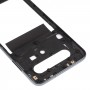 Plaque de lunette de cadre moyen pour LG K61 LMQ630EAW, LM-Q630EAW, LM-Q630 (Noir)