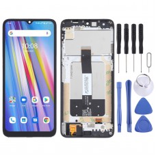 LCD Screen and Digitizer Full Assembly With Frame for Umidigi A11(Black)