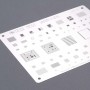 Mijing IPH-15 0.12mm BGA Reballing Wzornik Sadzenie dla iPhone 12/12 Mini / 12 Pro / 12 Pro Max